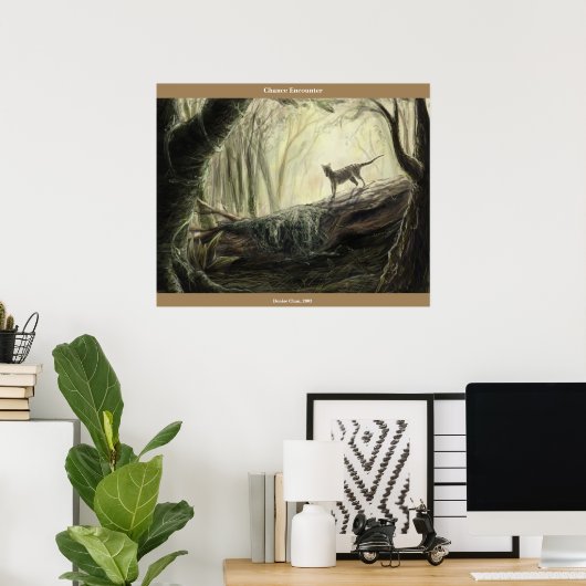 Chance-teller Poster (Thuiskantoor)