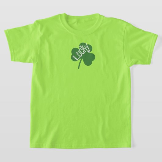 Chance trèfle Saint Patrick's T-shirt (Poser)