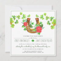 Chanceux en amour | Faire-part de mariage irlandai