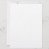 "Chanceux en amour" , invitation de mariage, de fi (Dos)