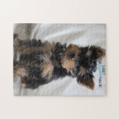 Chanceux le puzzle japonais de Yorkie 10x14 à 3 (Horizontal)