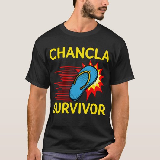 Chancla Survivor T-shirt (Voorkant)
