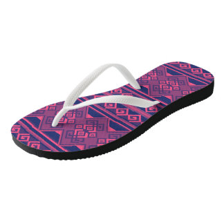 Chanclas Manto Andino Azul y Magenta Teenslippers