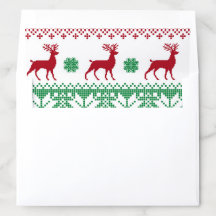 Chandail de Noël, cerf commun de flocon de neige