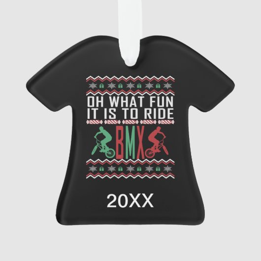 Chandail de Noël moche de Pins de Bowling personna (dos)