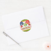 Chandail de Noël moche Happy Holidays Sticker (Enveloppe)