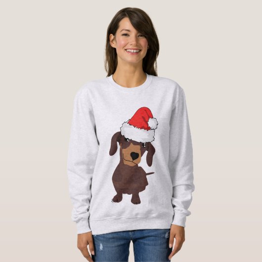 Chandail mignon de pullover de Noël de Noël de (Devant entier)