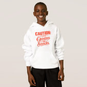Chandail pour enfants avec précaution (Devant entier)