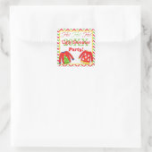 Chandails laids de Noël Ho ! Ho ! Ho ! Autocollant (Sac)