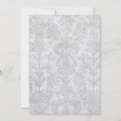 Chandelier Breeze Invitations de mariage (Dos)