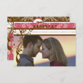 Chandelier Brown rose et chocolat RSVP (Devant / Derrière)