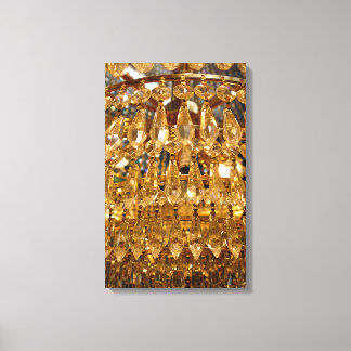 chandelier canvas afdruk
