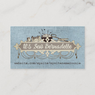Chandelier chic Shabby coudre ciseaux cartes biz