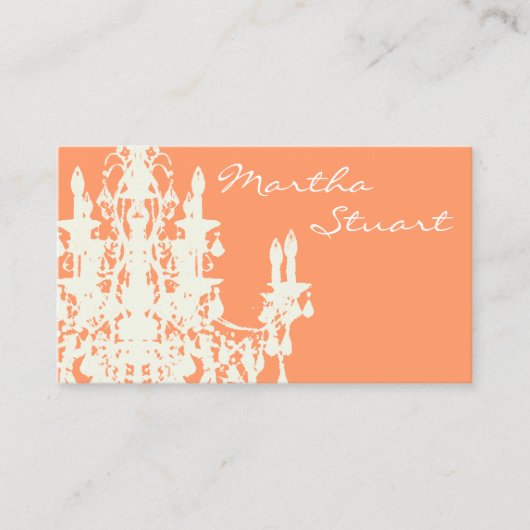 Chandelier Coco ~ Carte de visite (Devant)