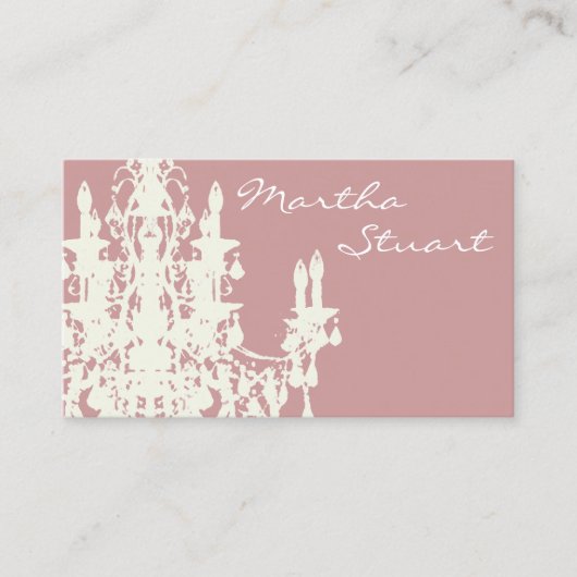Chandelier Coco ~ Carte de visite (Devant)