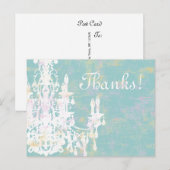 Chandelier Coco - Carte postale / Invitations (Devant / Derrière)