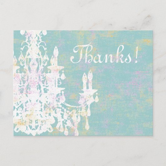 Chandelier Coco - Carte postale / Invitations (Devant)