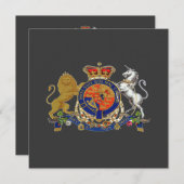 Chandelier Couture™ Marque - Invitations / RSVP (Devant / Derrière)