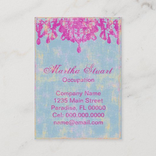 Chandelier de coco 2 - CHANGER DE COULEUR Cartes d (Dos)