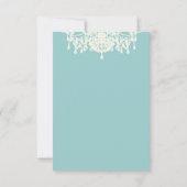 Chandelier de coco ~ CHANGER COULEUR Invitation (Dos)