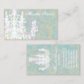 Chandelier de coco ~ CHANGER DE COULEUR Cartes de (Devant / Derrière)