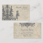 Chandelier de coco - CHANGER DE COULEUR Cartes de  (Devant / Derrière)