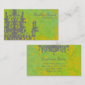 Chandelier de coco - CHANGER DE COULEUR Cartes de  (Devant / Derrière)