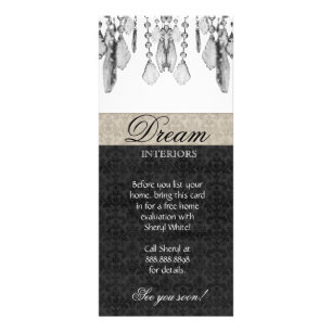 Chandelier design d'intérieur carte en rack Beige 