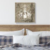 Chandelier Elegance CHANGE COULEUR ~ Toile envelop (Insitu(Chambre))