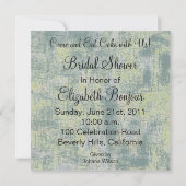 Chandelier Elegance ~ Invitation Anniversaire (Dos)