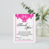 Chandelier en cristal 4x5 PLAT Carte de remercieme (Debout devant)