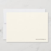 Chandelier Enregistrer la date Invitation (Dos)