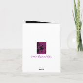 Chandelier Glamor ~ Grey / Carte de note (Dos)