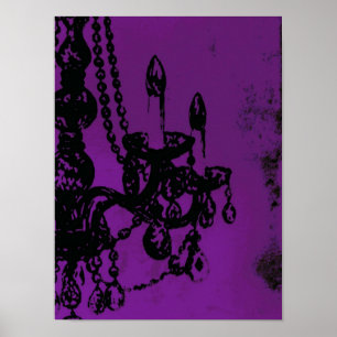 Chandelier Glamor ~ Poster