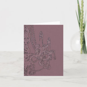 Chandelier Glamour ~ Cartes / Invitations