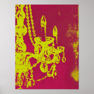 Chandelier Glamour ~ Print / Poster