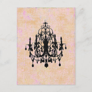 Chandelier In Love ~ Carte postale