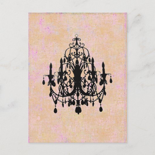 Chandelier In Love ~ Carte postale (Devant)