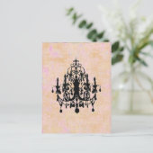 Chandelier In Love ~ Carte postale (Debout devant)