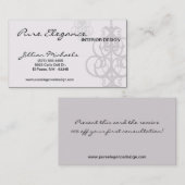 Chandelier Interior Designer Visitekaartje (Voorkant / Achterkant)