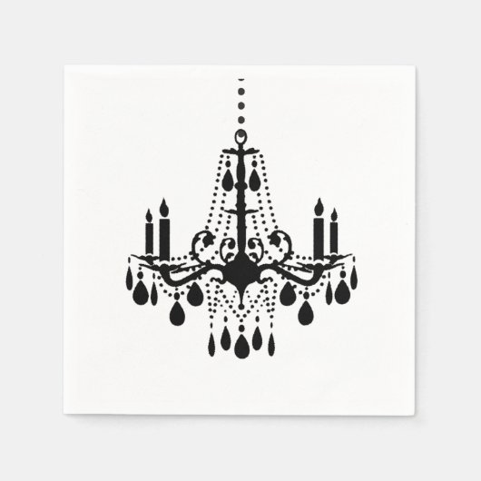 Chandelier Napkin Servet (Voorkant)