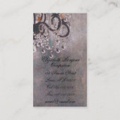 Chandelier Park Avenue ~ Chic Carte de visite (Dos)