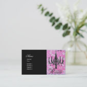 Chandelier Rococo ~ Carte de visite (Debout devant)