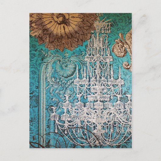 Chandelier Romance ~ Carte postale (Devant)