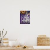 Chandelier Romance ~ Poster / Imprimer (Cuisine)