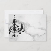 Chandelier RSVP op Marble (Achterkant)