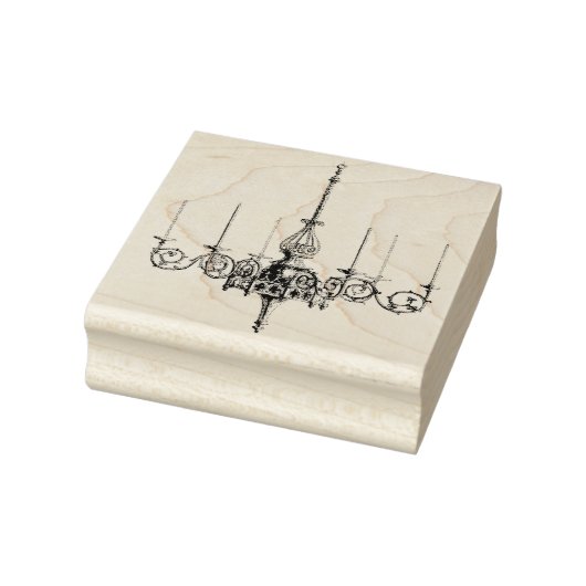 Chandelier  Rubber Art Stamp Rubberstempel (Stempel)