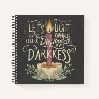 Chandelight Whispers Spiral Carnet 🕯️ ✍️