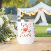 Chandelle de mariage rose florale aquarelle |