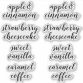 Chandelle De Soja Effacée Et Étiquettes De Sens De (Devant)